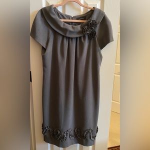 R & M Richards Elegant Embroidered Dress - Size 12